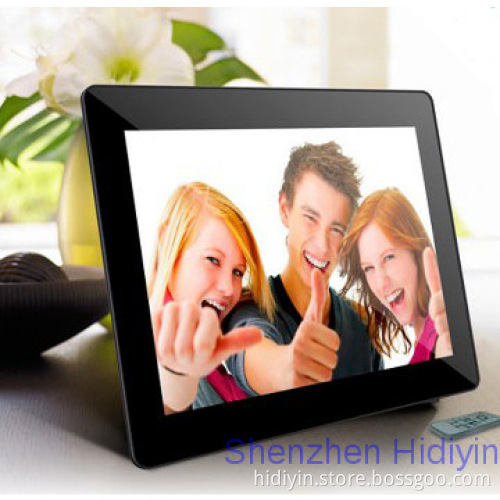 Super slim 8 inch digital photo frame video